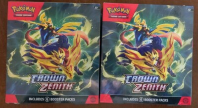 Pokémon TCG: Crown Zenith Booster Bundle   Sealed  