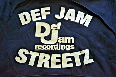 Vintage Def Jam Streetz Def Jam Recordings Glow in the Dark Hoodie 