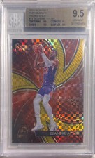 DEANDRE AYTON 2019 SELECT PHENOMENON GOLD PRIZM RC #D 10/10 BGS 9.5 GEM POP 1/1