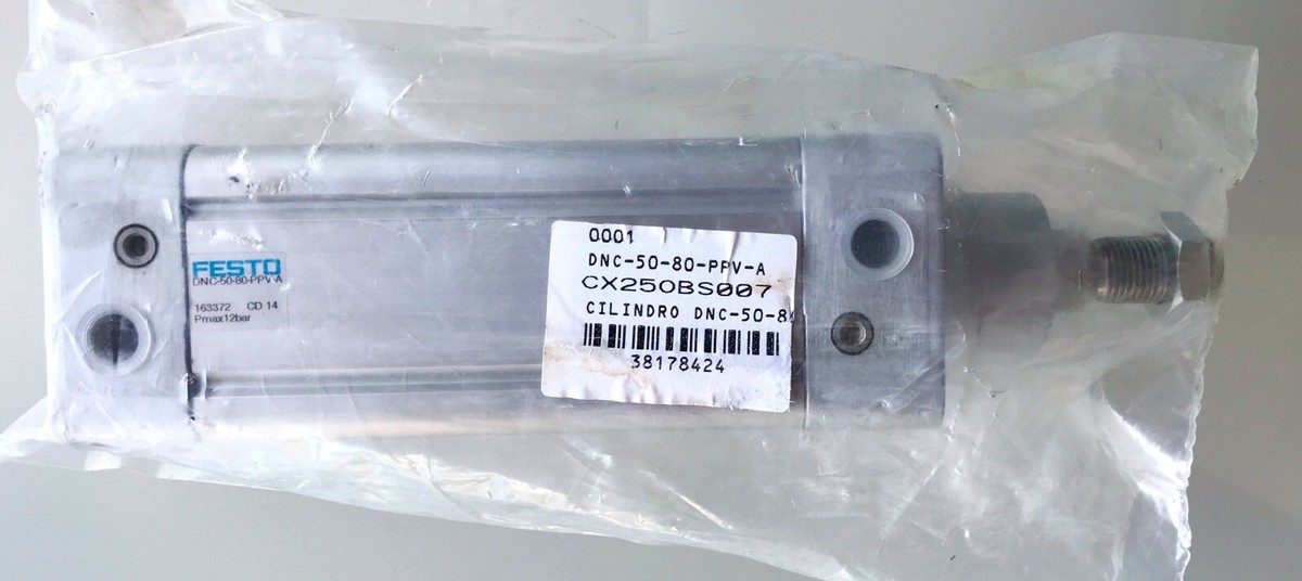 FESTO DNC-50-80-PPV-A CYLINDER P/N:163372 CD14 NEW! | eBay