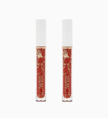 2 PACK Flower Beauty Miracle Matte Liquid Lip SCARLETT LETTER