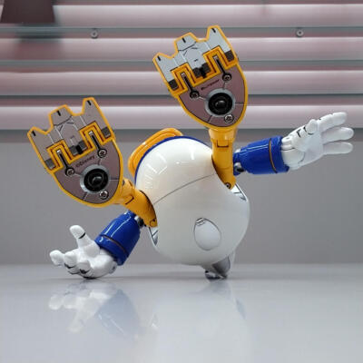 BLITZWAY　CARBOTIX　DONALD DUCK　ドナルドダック BLITZWAY CARBOTIX Donald Duck Disney Movable Figure Painted Robot