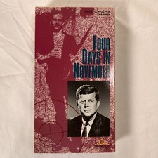Four Days in November (VHS, 2000) for sale online | eBay 