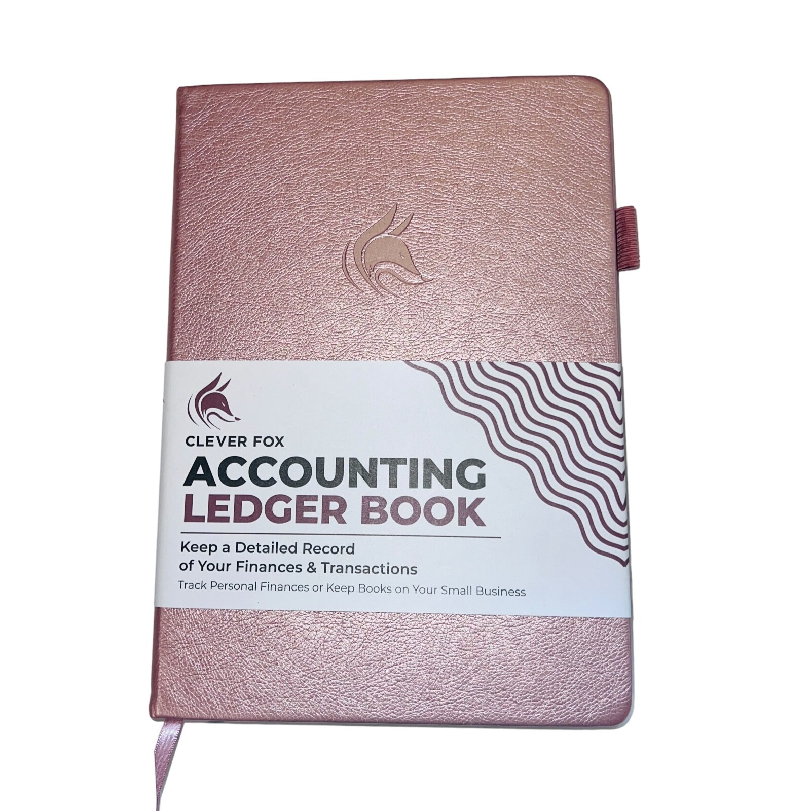 Clever Fox Accounting Ledger Book