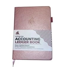 Clever Fox Accounting Ledger Book