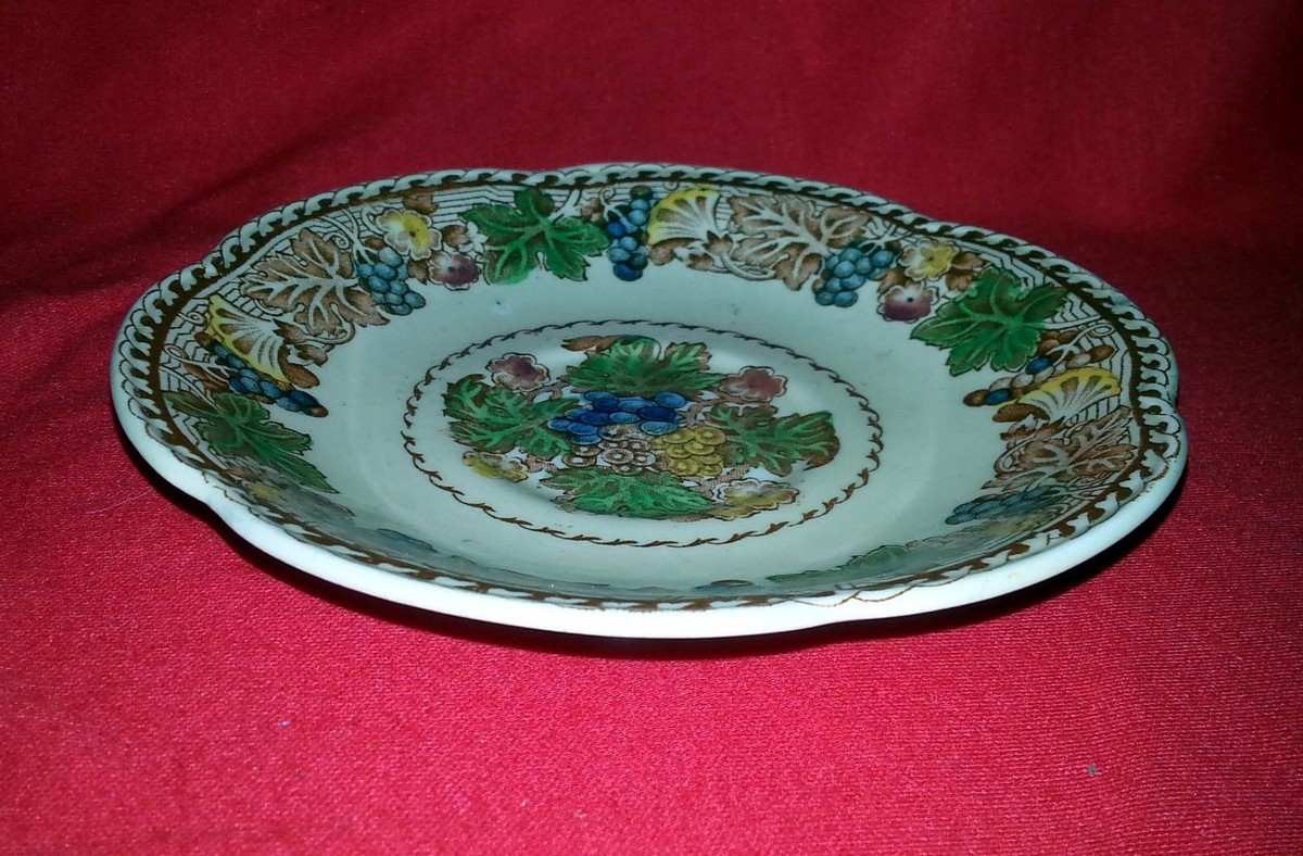 Woods Burslem Hyde England Enoch 1784 Ralph 1750 - Saucer - 5 3/4
