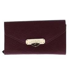 Burgundy Versace Collection Wallet 