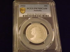 2023   20 C     Australia         PCGS  PR 70