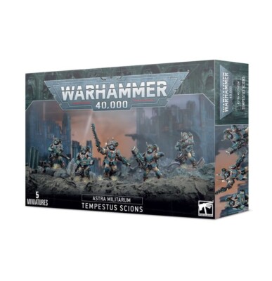 Astra Militarum: Tempestus Scions - Warhammer 40K - Brand New, Factory Sealed