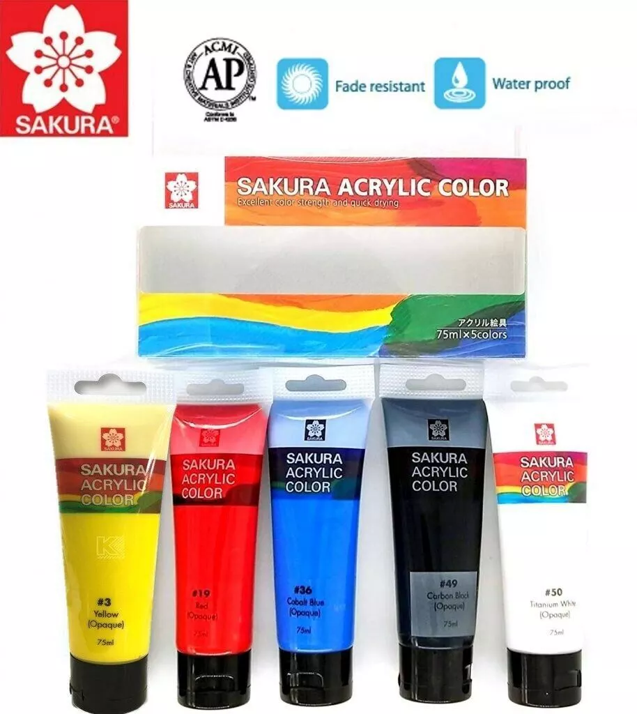 Sakura acrylic color deals