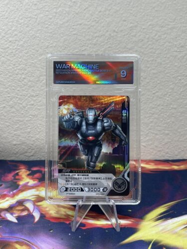 2022 Kayou Marvel War Machine Graded 9 Pure Graded X - Picture 1 of 2