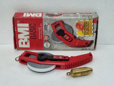 BMI BASIC 30M WHITE STEEL, COMPACT FRAME MEASURING TAPE