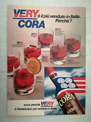 ADVERTISING - ADVERTISING - ADVERTISING ''VERY'' CORA from 1976