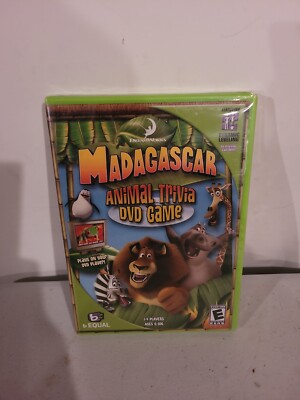 Madagascar DVD Game Animal Trivia b Equal DreamWorks Family Fun  New