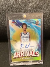 2022-23 TOPPS FINEST OTE NAASIR CUNNINGHAM On CARD AUTO GOLD REFRACTOR SP#/50