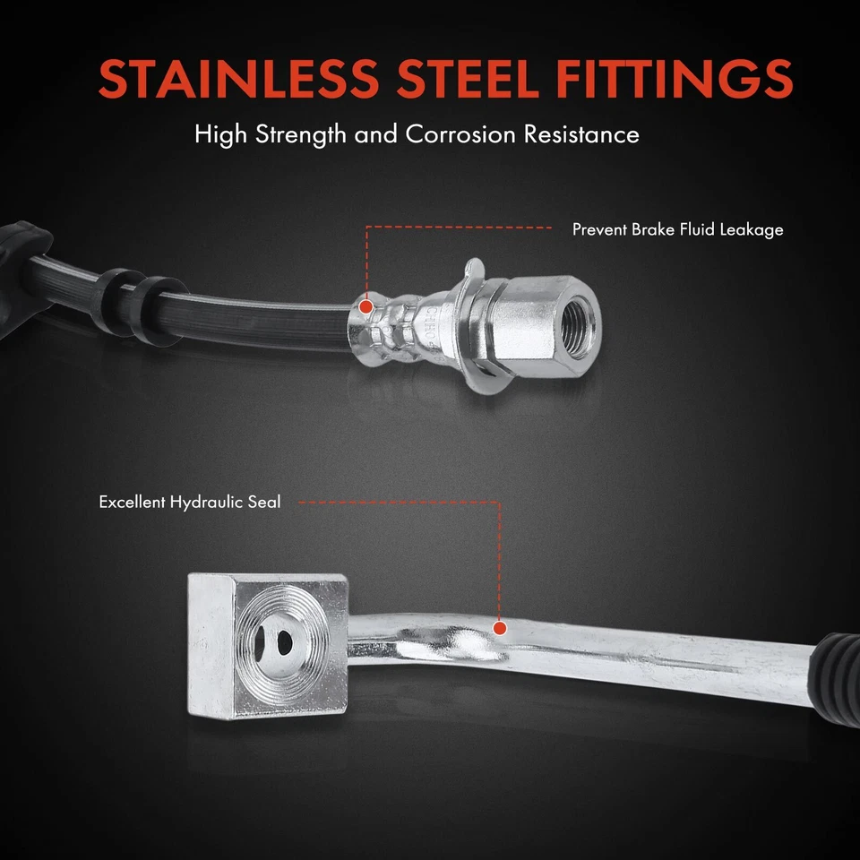 Manguera hidráulica de freno delantera derecha derecha para Ford Freestar Mercury Monterey 2006-2007 Foto 4 de 4