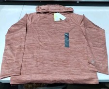 NWT Women's All In Motion Soft Gym Hoodie Clay Colored Sz L 12/14 , U51