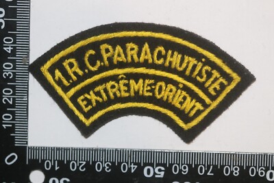GUTE KOPIE FRANZÖSISCHES 1. RCP FALLSCHIRMSPRINGER EXTREM ORIENT INDOCHINA TITELABZEICHEN