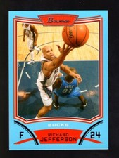 2008-09 BOWMAN BLUE #11 RICHARD JEFFERSON 152/499 MILWAUKEE BUCKS