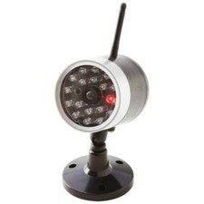 Camara Falsa De Seguridad Con Luz LED se activa al movimiento Facil De Instalar