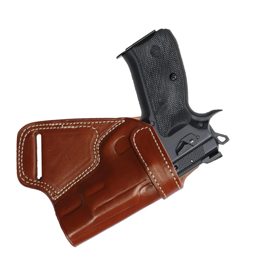 Premium Handmade Leather Small of Back SOB Gun Holster - Image 2 of 4