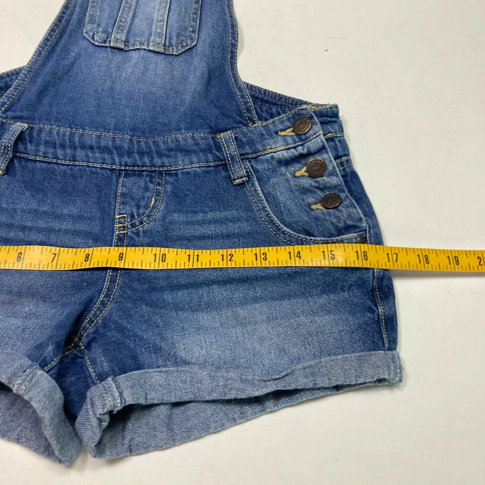 Pantalones Cortos De Colección Denim Para Mujer XS Azul Jean Babero Pantalones Cortos LEI Y2K Pantalones Cortos Foto 3 de 4