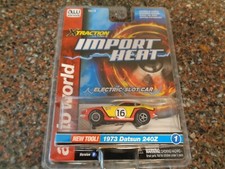 Auto World Import Heat 1973 Datsun 240Z Yellow Version B Slot Car Xtraction New