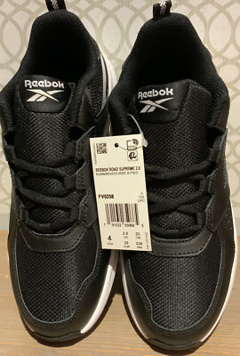   REEBOK ROAD SUPREME 2 performance sneakers kids shoes,size 4usa  AS SHOWN 