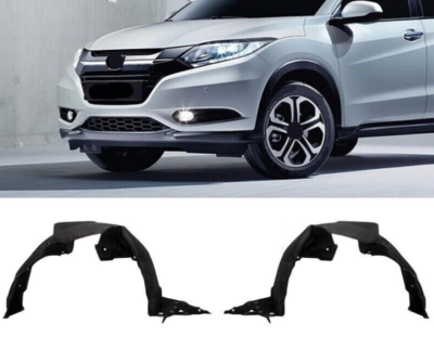Carfixparts Front Fender Liner Set For 2016-2018 Honda HR-V – Driver & Passenger Side