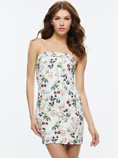 ALICE & OLIVIA SIZE (10) KELLY IN BLUSH KISS SQUARE BUST MINI DRESS NWT MSRP$295