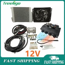 DC 12V Cool&Heat Underdash Electric Air Conditioner Universal Auto Car A/C Kit