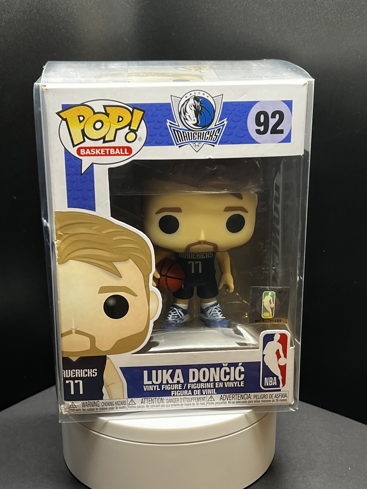 Funko Pop Luka Doncic Dallas Mavericks Alternate Basketball Nba