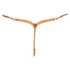 MARTIN SADDLERY 1.75in Natural Roughout Breast Collar (BC134NTRO)