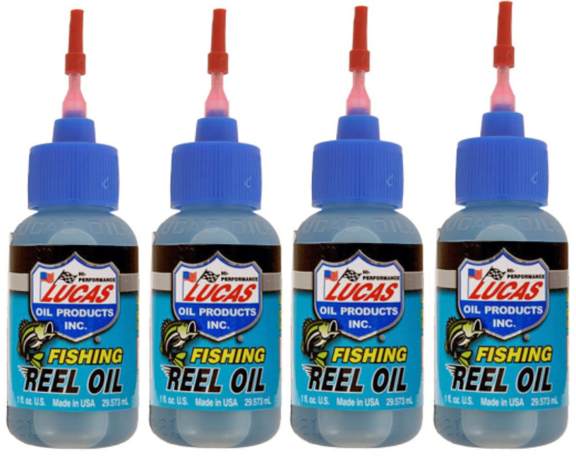 Lucas Fishing Reel Oil 1oz Needle Squeeze Oiler 10690 Marine