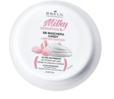 Brelil Milky Sensation BB Gourmand Candy Ultra Nourishing Mask 250 ml./8.4 oz