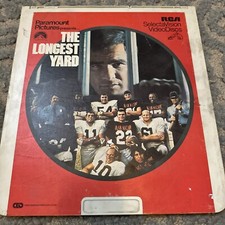 CED VideoDisc The Longest Yard 1974 Starring Burt Reynolds, Paramount Pictures