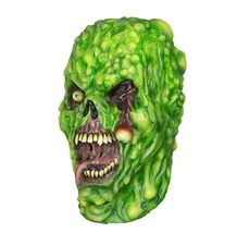 Ghoulish Productions Biohazard Zombie  Latex Face Mask Horror Halloween Cosplay