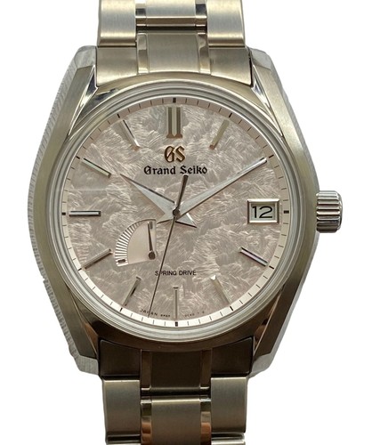 Grand Seiko Heritage Collection Seasons Spring SBGA413 Silver Dial Spring Drive