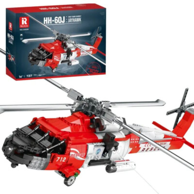 REOBRIX 33026 | HH-60J Jayhawk Rettungshubschrauber Technic Konstruktionsset