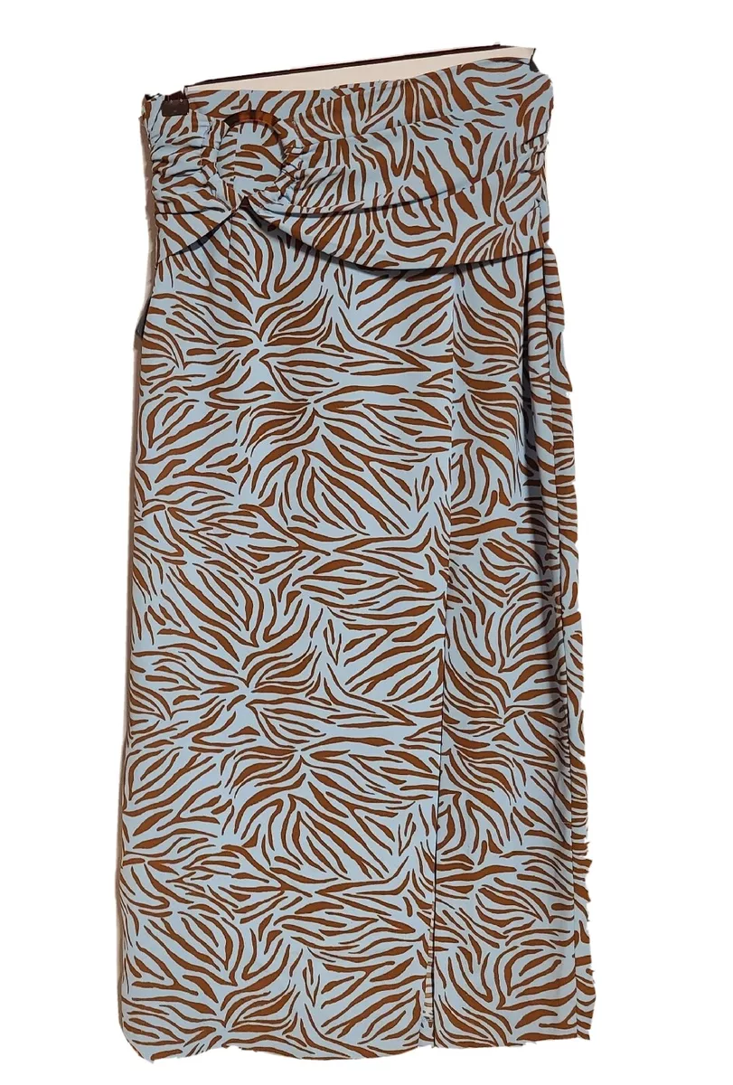 Zebra print 2025 skirt zara