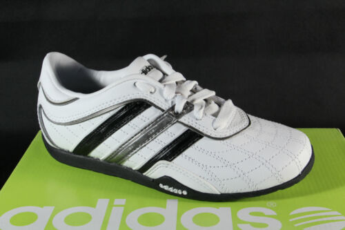 Adidas T6 Night Trainers Sneakers Trainers Running Shoes Real Leather White New - Picture 1 of 8