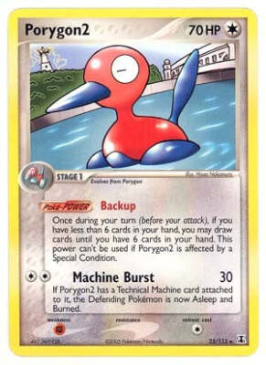 Pokemon EX Delta Species 25/113 Porygon2 Card | eBay