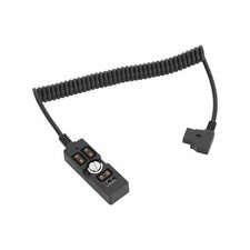 Male D-Tap to 3-Port Female D-Tap Splitter Hub with USB Output - 3436