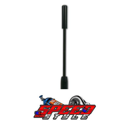 BLACK EXTENDED 6" CNC BILLET ALUMINUM SHORT ANTENNA FOR 06-15 MAZDA MX5 MIATA NC - Foto 5 di 7