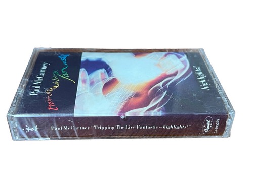 Paul McCartney Tripping The Live Fantastic Cassette 1990 Capitol Records SEALED - Picture 3 of 4