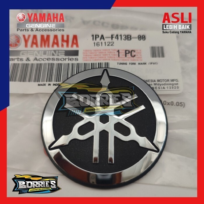 Genuine Parts Yamaha XMAX 300 2018-2023 Badge Emblem Logo Silver