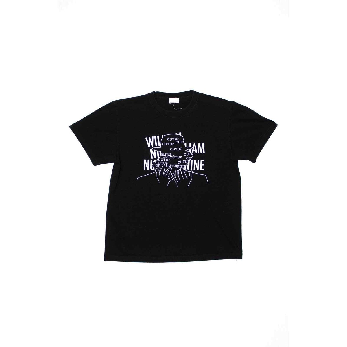 NUMBER (N)INE 02SS モダン期CUT UP Tシャツ サイズ2 ナンバーナイン Tシャツ cut up 02ss number (n)ine Distressed Mesh