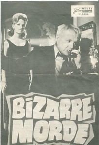 BIZARRE MORDE - NO WAY TO TREAT A LADY   1968  AUSTRIA  Kino Neues Film Programm