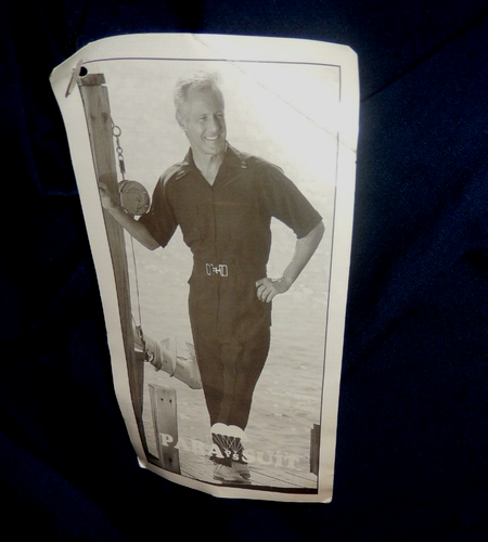 Vintage Para Suit Men's 44 Short Jumpsuit Coveralls Casual Leisure Wear - Picture 5 of 6
