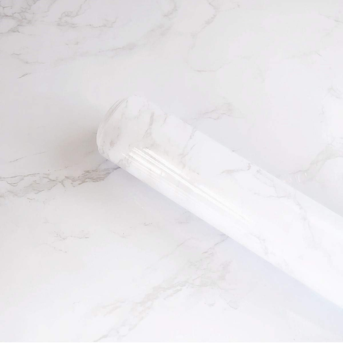16"X 400"Marble Wallpaper Granite Grey White Marble Vinyl Film Self Adhesive Rem eBay
